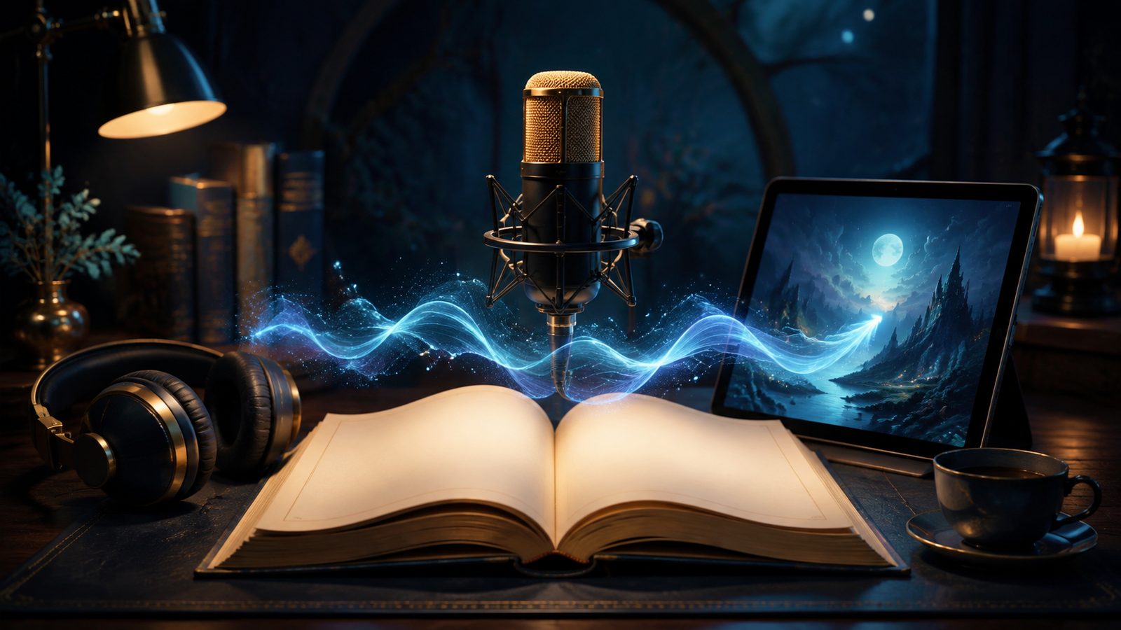 A storybook connected to audio and digital formats